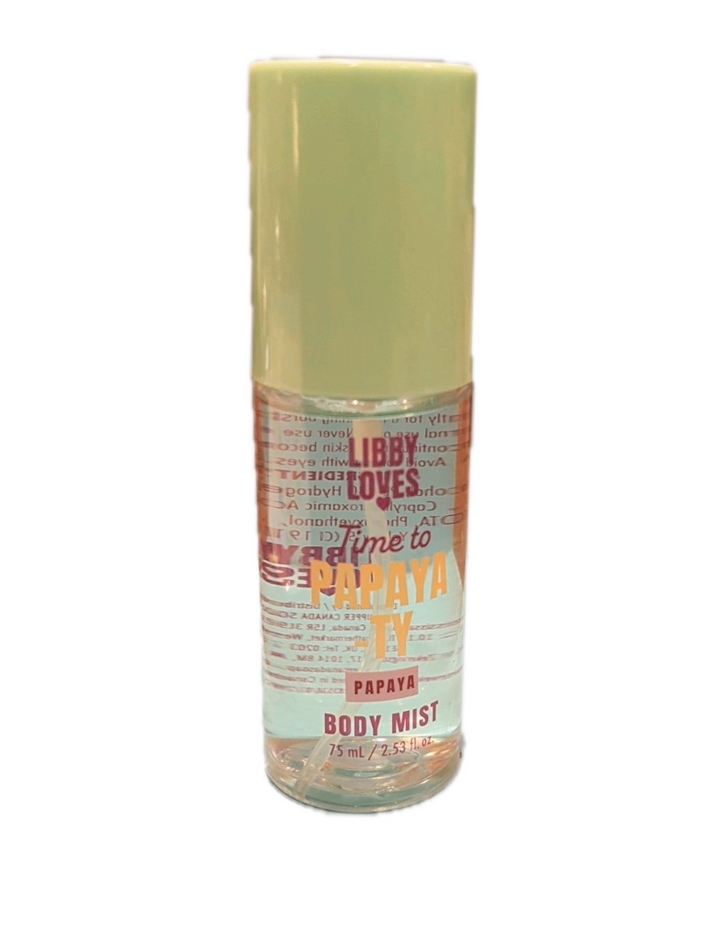 Libby Loves Time to Papaya Body Mist
